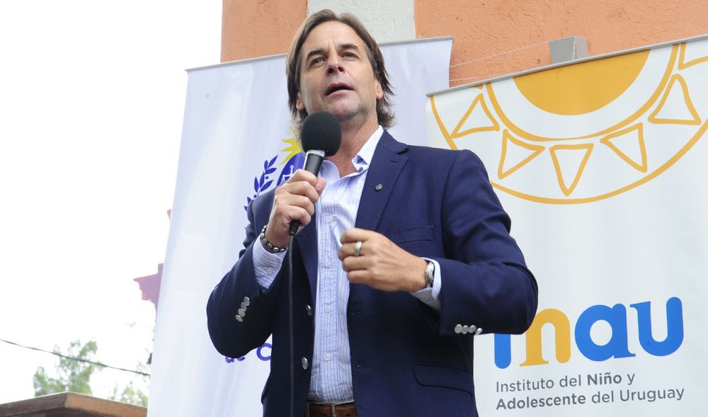 Lacalle Pou Es la primera vez en muchísimos años que está descendiendo