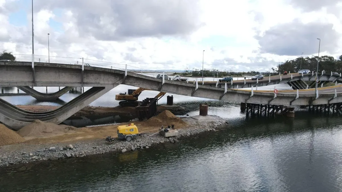 Antía dijo cuándo espera reabrir el puente de La Barra y cuál es la