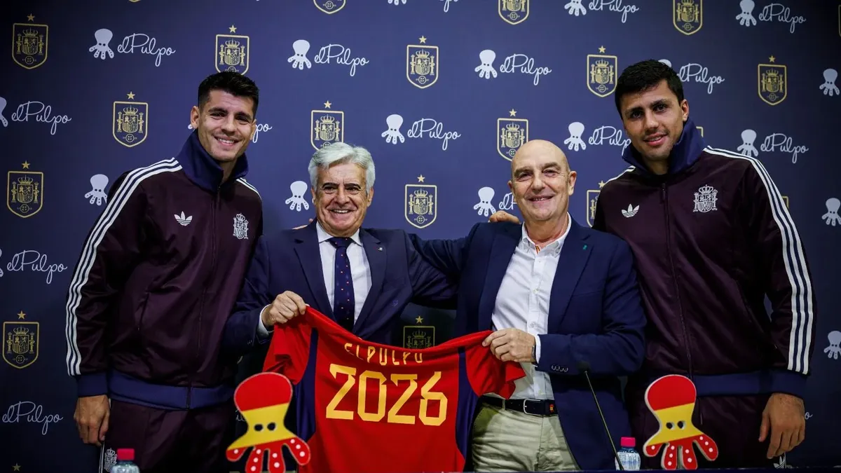 La marca elPulpo vestirá a la selección española hasta el Mundial 2026