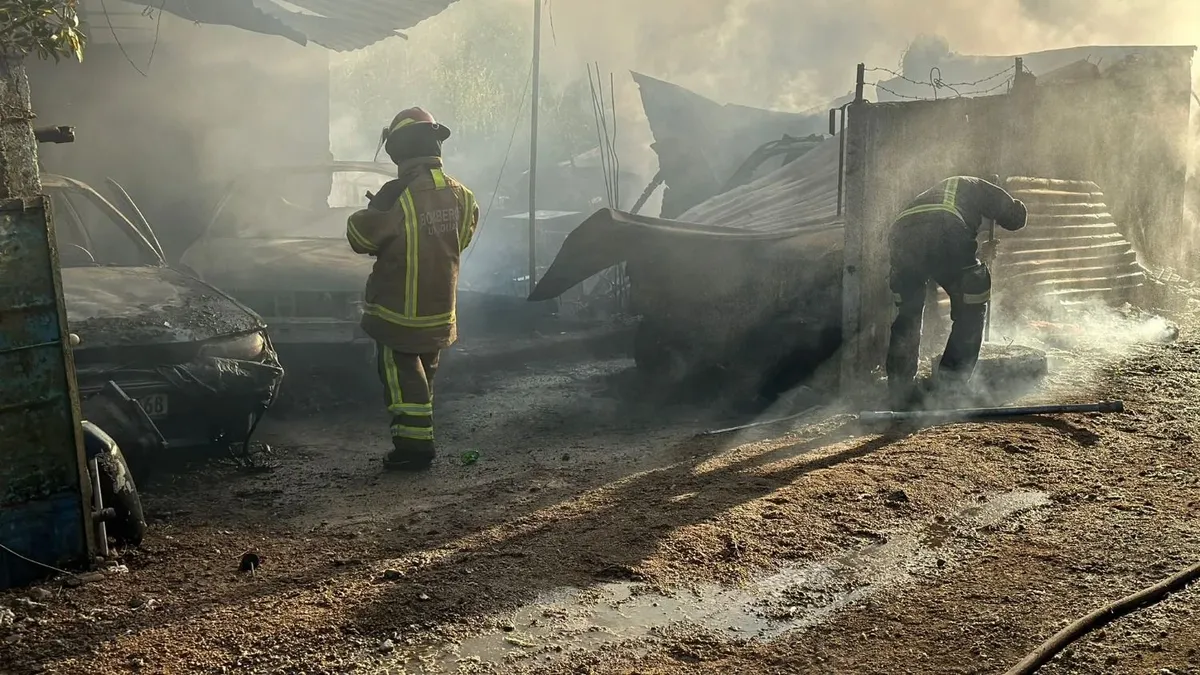 Incendio En Maracan Chico Cuatro Ni As Y Una Mujer De A Os