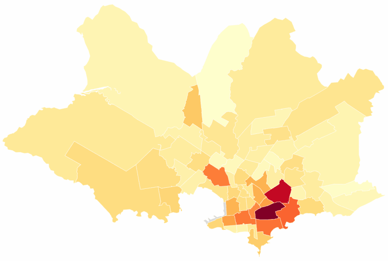 Parque Batlle sigue siendo el barrio con más hurtos de vehículos