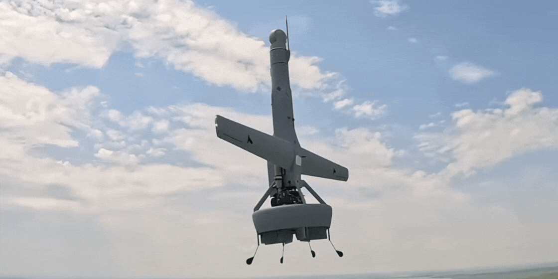 Así son los&nbsp;drones V-BAT que Estados Unidos enviará a Argentina