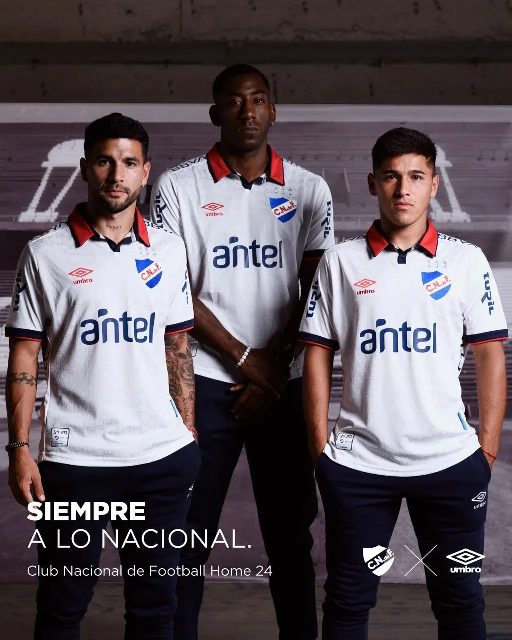 Nueva camiseta de Nacional las remontadas de Abreu y Recoba inspiraron