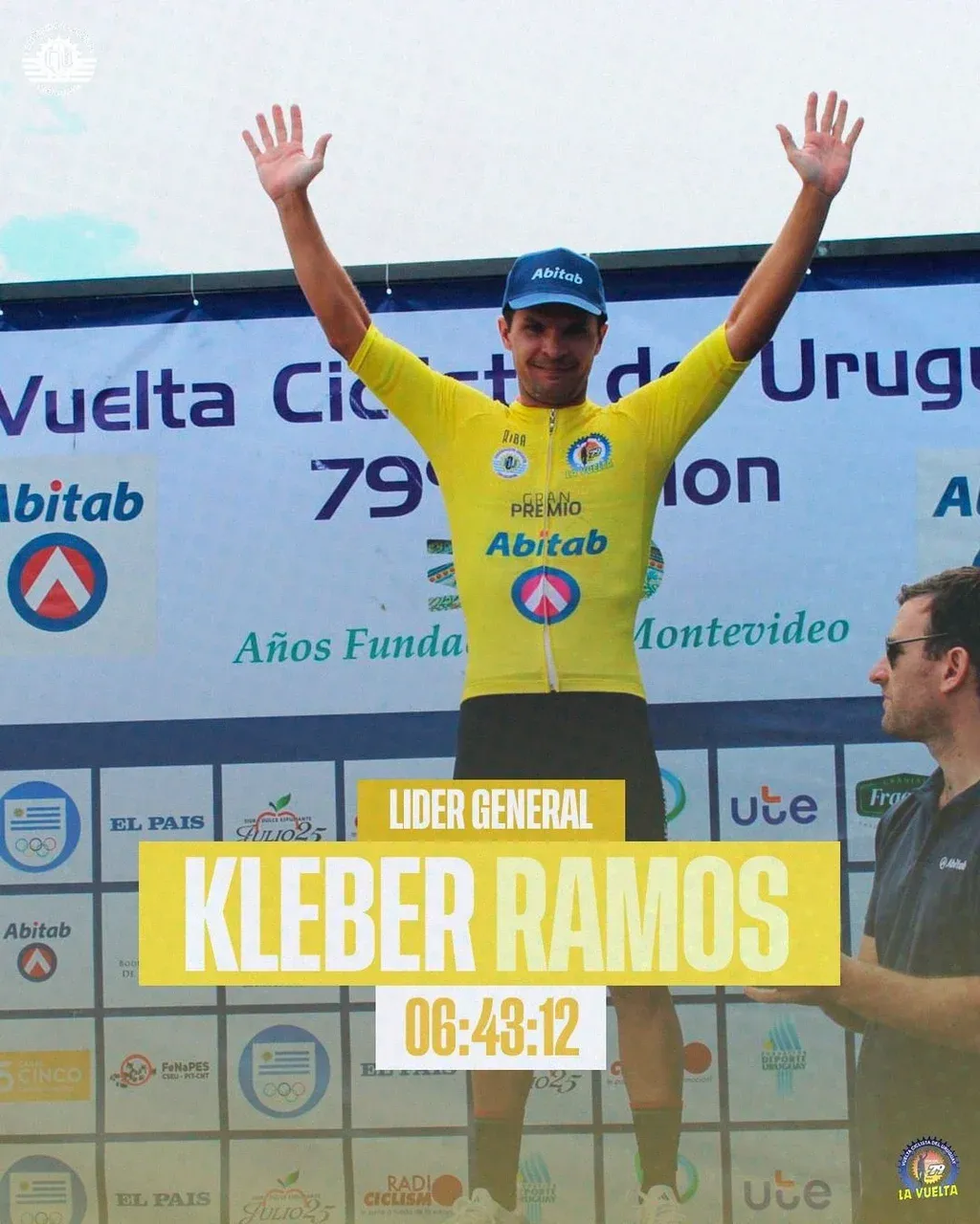 El argentino Alborzen, de 49 años, ganó la segunda etapa de la Vuelta