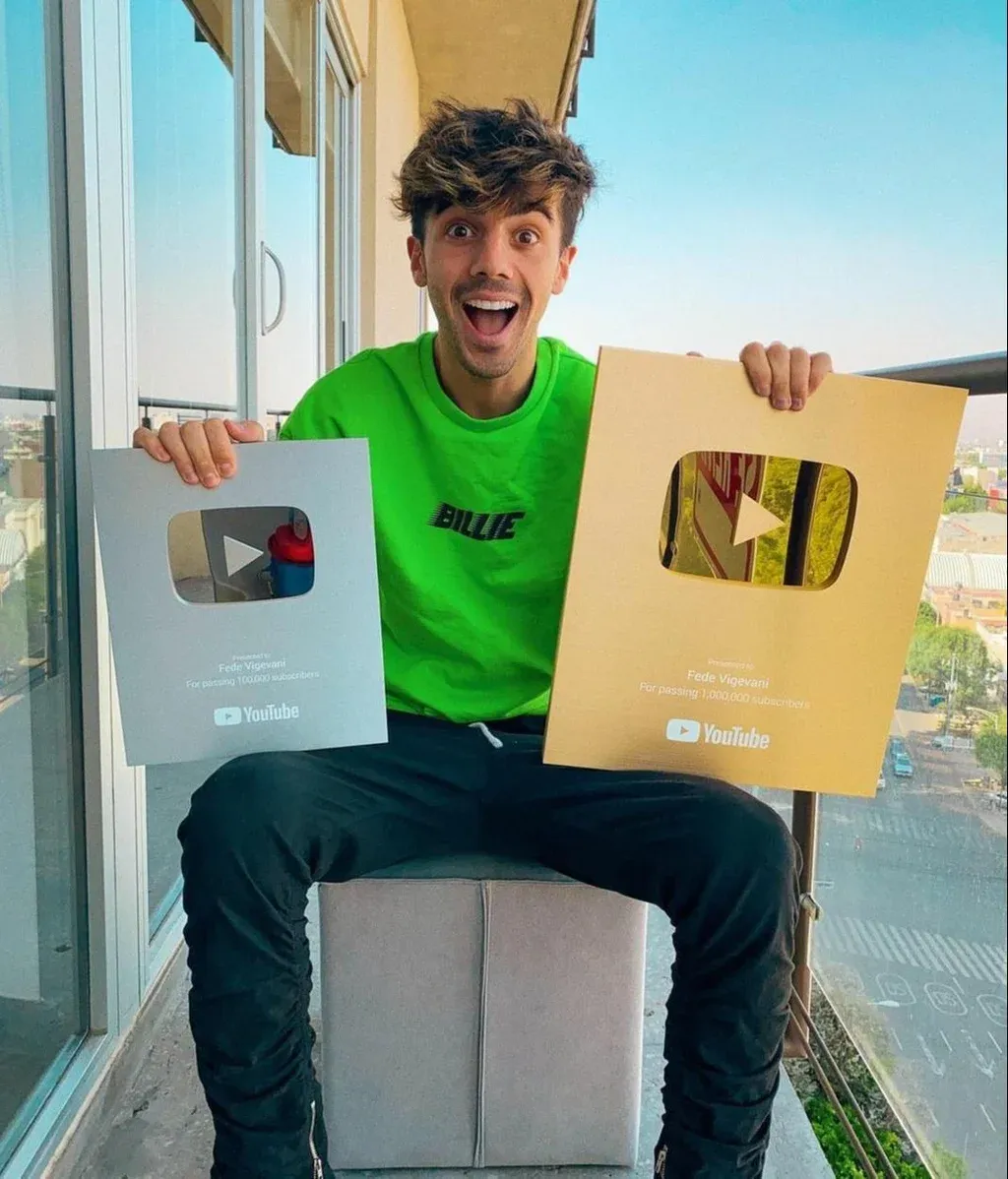 Federico Vigevani, el youtuber uruguayo con 11 millones de seguidores:  entre la adicción a las redes y satisfacer a sus seguidores