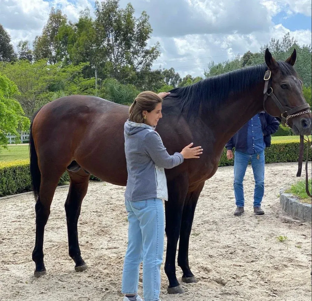 En Dubái los caballos de la hija del jeque tienen una doctora uruguaya