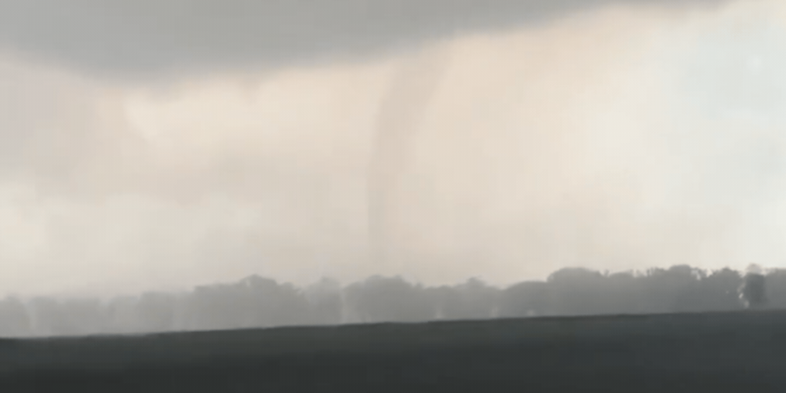 Tornado en Las Flores