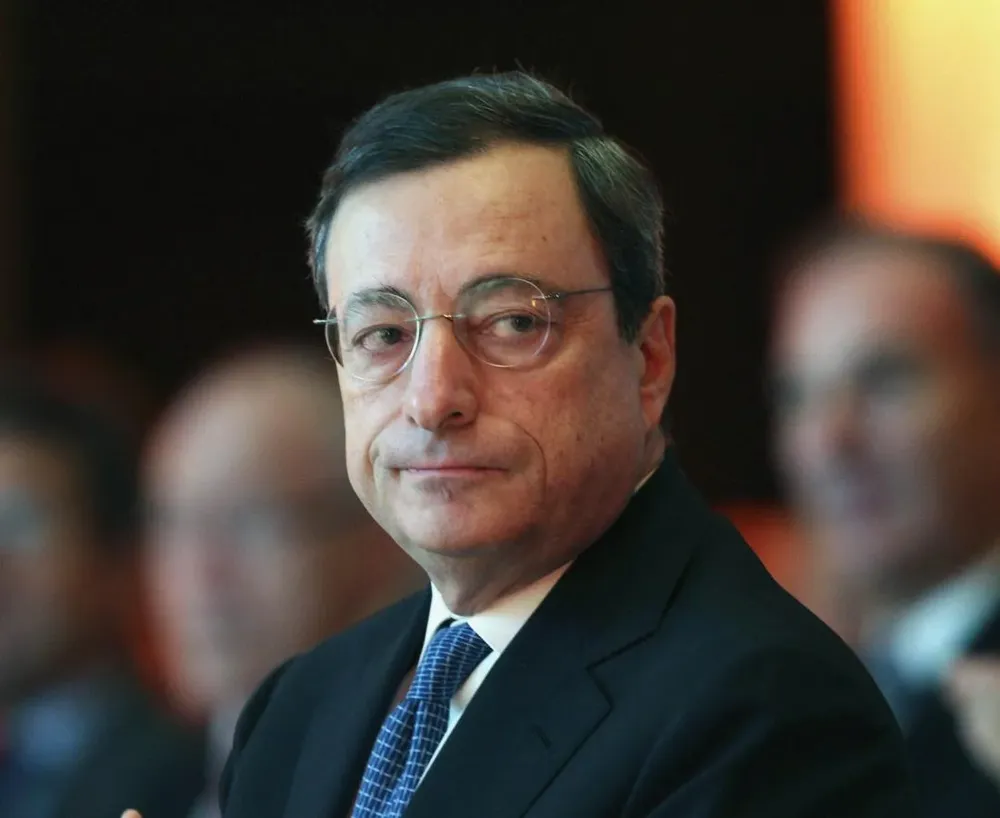 Mario Draghi, presidente del Banco Central Europeo