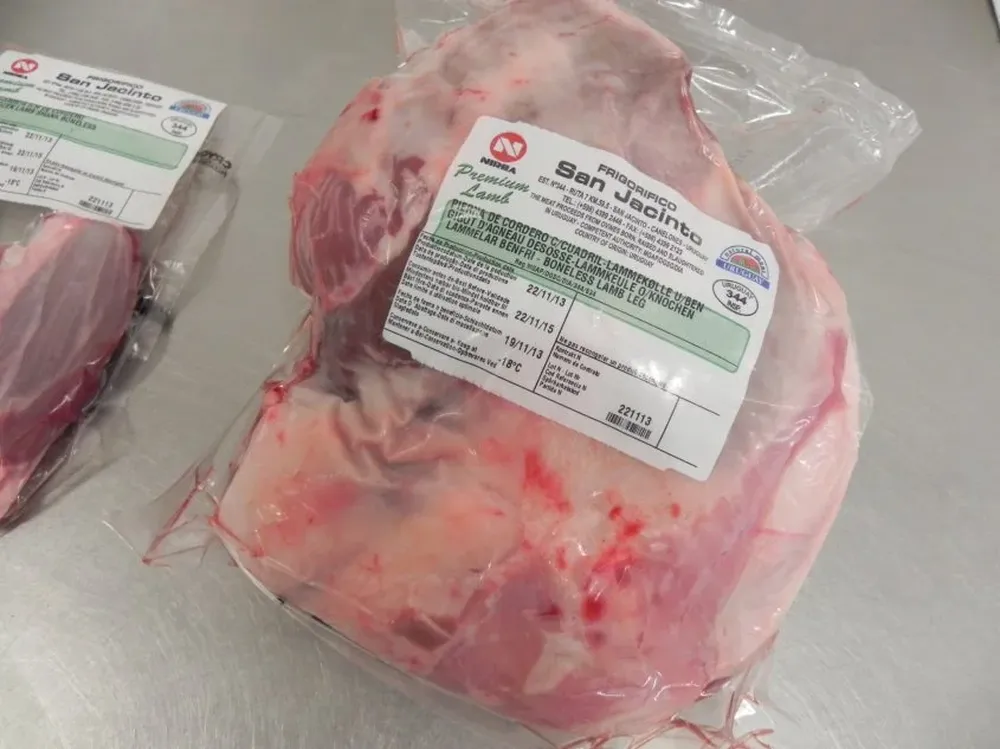Los cortes de carnes de ovinos tienen en Brasil su principal destino.
