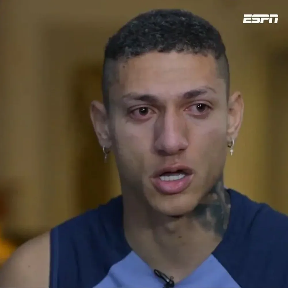 Richarlison habló del mal momento que pasó en su vida reciente