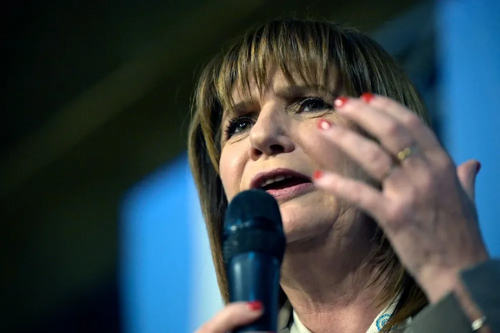 Patricia Bullrich, precandidata a presidenta de Juntos por el Cambio