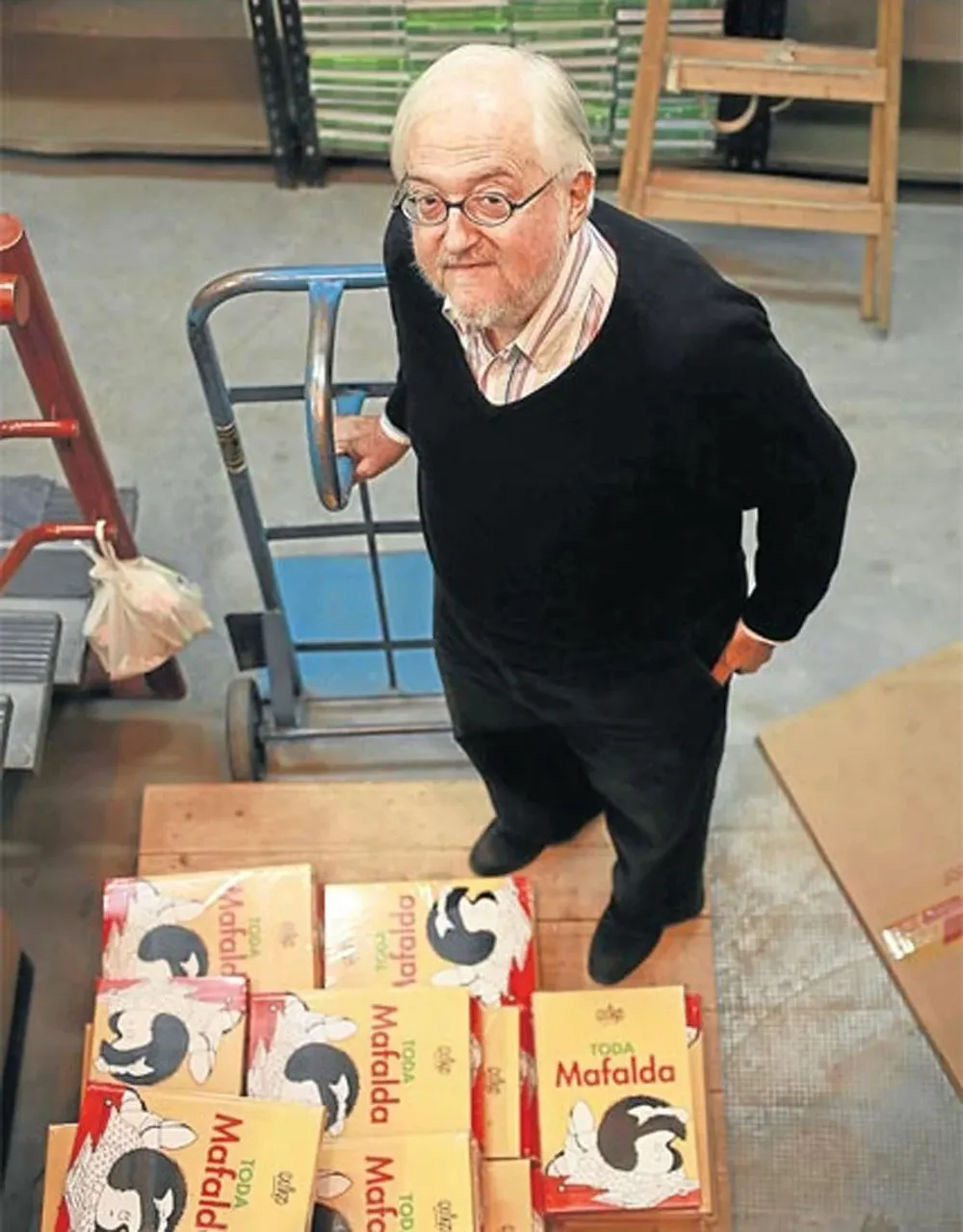 Divinsky estuvo 48 años a cargo del sello que creó y que popularizó a Mafalda.