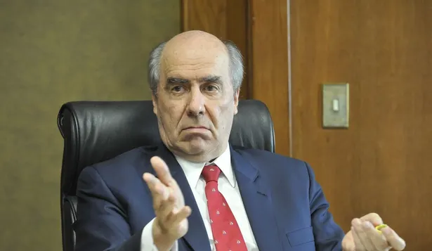 El presidente del Banco de Seguros del Estado, José Amorín Batlle.