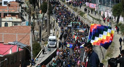 El Observador | Protestas en Bolivia. AFP