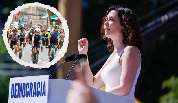 Díaz Ayuso compara las protestas pro palestinas en la Vuelta ciclista de España con los ataques terroristas a olimpistas israelíes en Munich