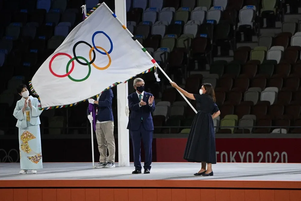 La bandera olímpica