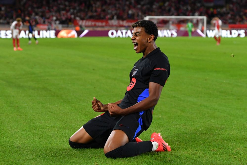 Lamine, el mejor del FC Barcelona.
