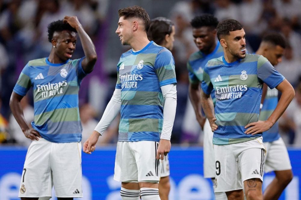 Vinicius Junior y Federico Valverde