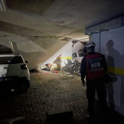 VIDEO | Derrumbe en Parque Patricios: así quedó el complejo de viviendas