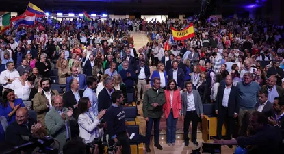 José Luis Martínez, Isabel Díaz Ayuso y Alberto Núñez Freijóo