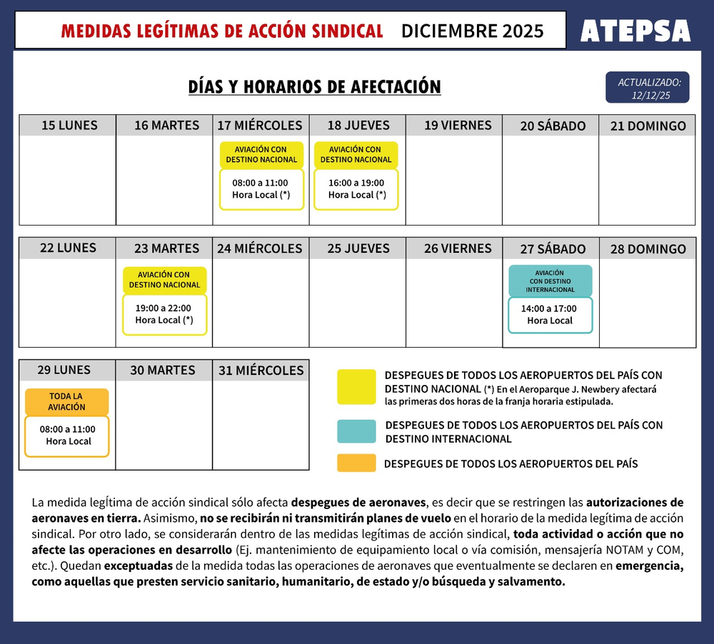 Paro de controladores aéreos