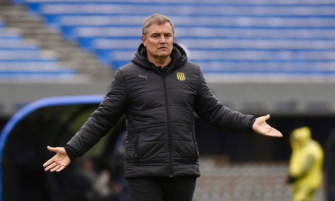 Diego Aguirre, técnico de Peñarol