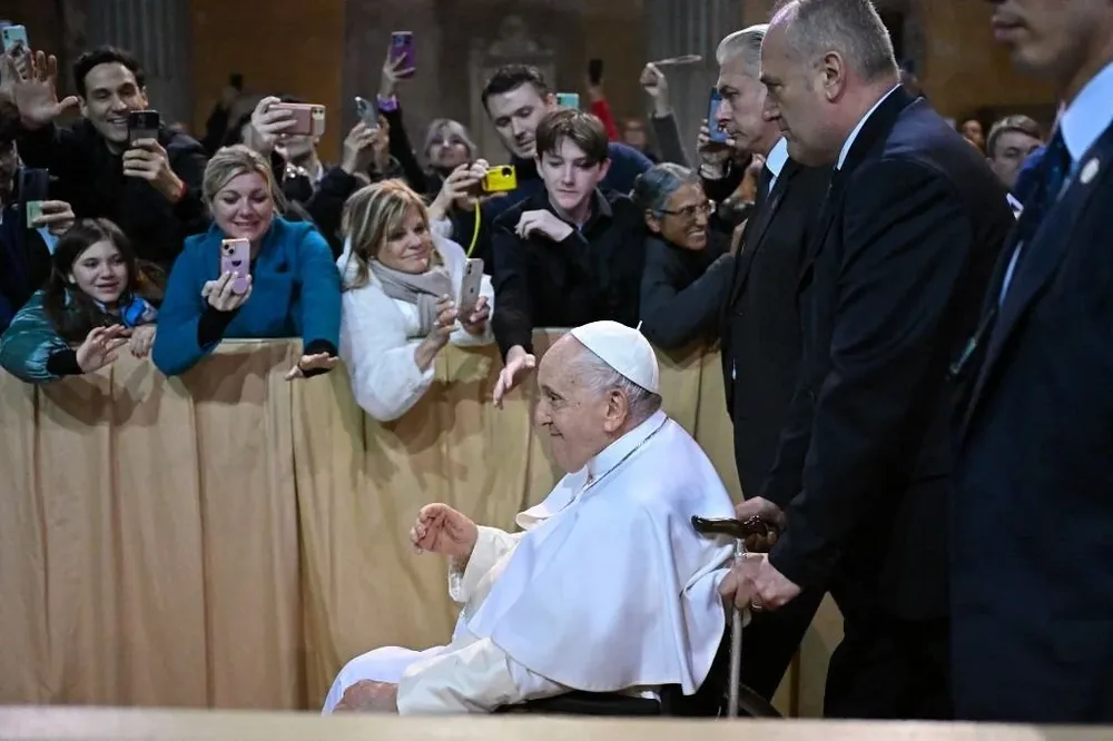 La salud de Francisco durante el último período se mantuvo estable
