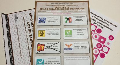 Cómo son y qué medidas de seguridad tienen las boletas para las elecciones en México