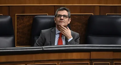 El ministro de la Presidencia, Justicia y Relaciones con las Cortes, Félix Bolaños.