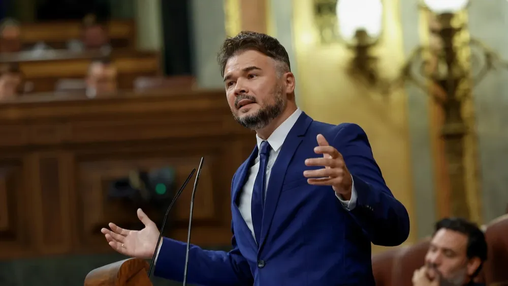 El portavoz de Esquerra Republicana, Gabriel Rufián