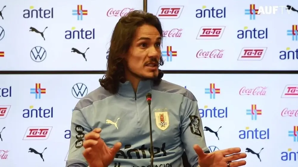 Edinson Cavani habló de su futuro en la selección uruguaya y de la Copa América