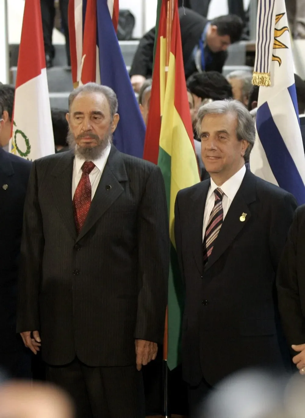 Fidel Castro junto a Taberé Vázquez
