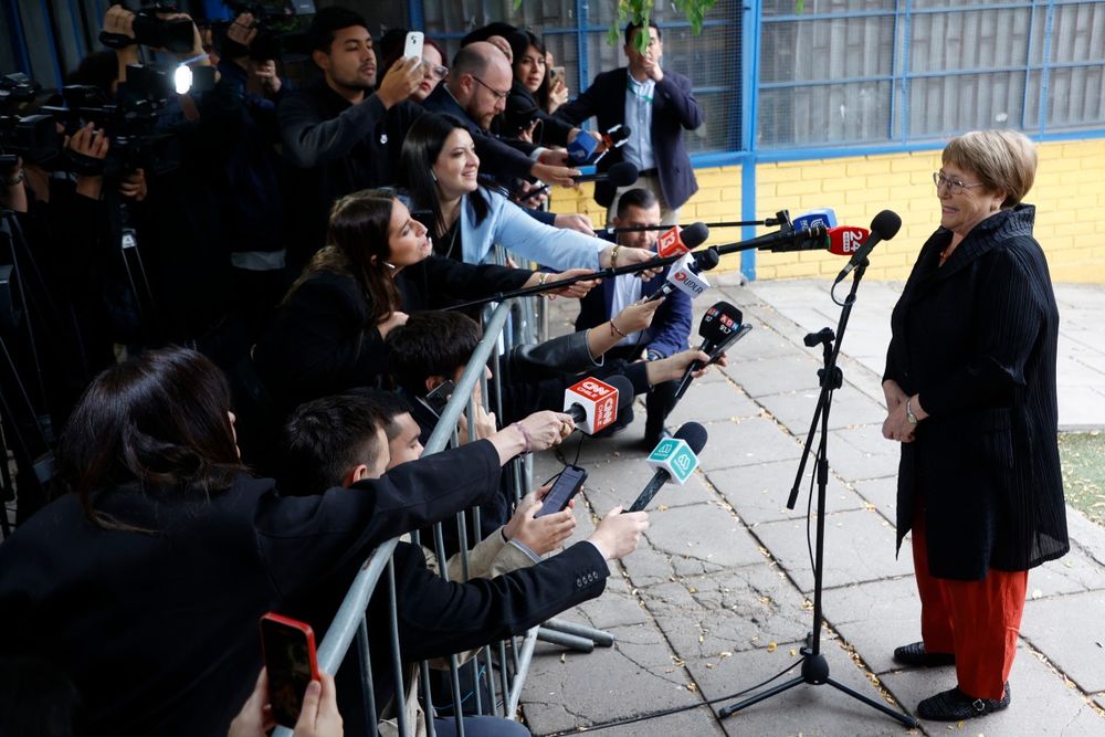 Expresidenta de Chile Michelle Bachelet.&nbsp;