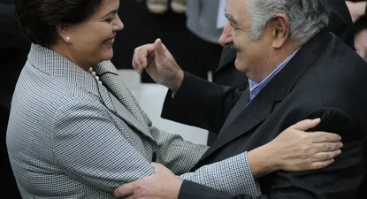 Rousseff y Mujica firmaron varios acuerdos protocolares en Cancillería