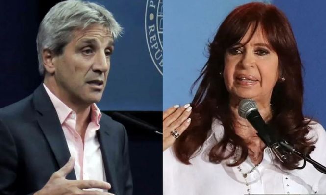 Fuerte cruce entre Cristina Kirchner y Luis Caputo en las redes por el manejo de la deuda pública