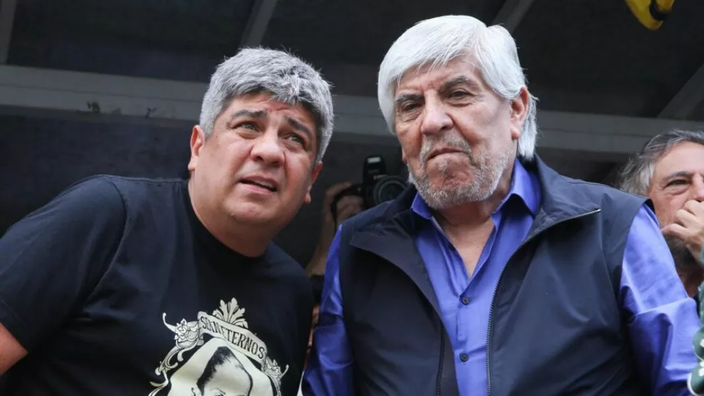 Pablo y Hugo Moyano. Expectativa por la paritaria de camioneros.&nbsp;