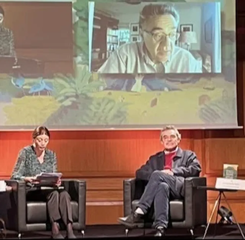 Gonzalo y Rodrigo García Barcha presentaron la novela inédita de Gabriel García Márquez en Madrid.