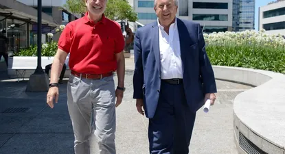 Ernesto Kimelman y Carlos Lecueder