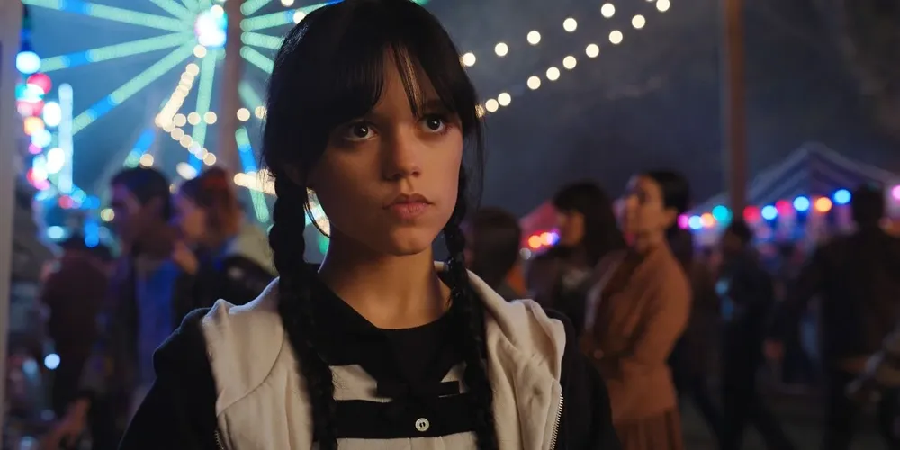 Jenna Ortega en Merlina