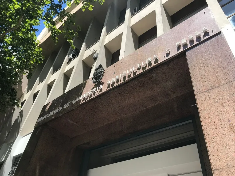 Fachada del Ministerio de Ganadería
