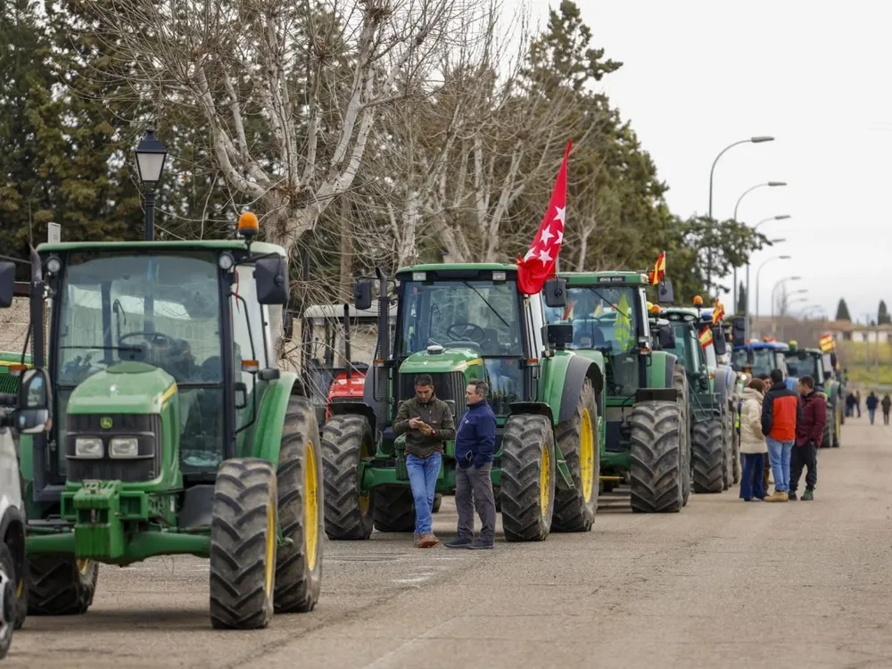 El campo español cumple una semana de protestas y tractoradas.