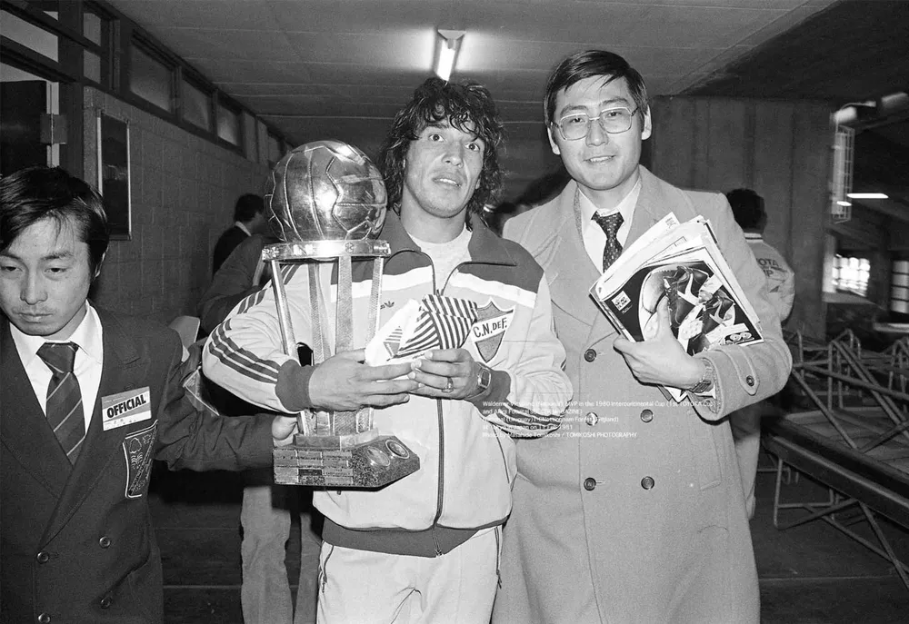 Waldemar Victorino en la Final de 1980