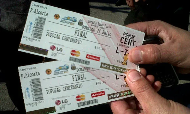 Así son las entradas para la final