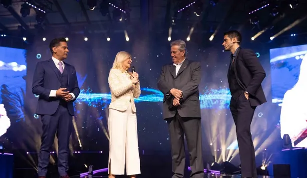 Argimón y Antía en la apertura de America Business Forum