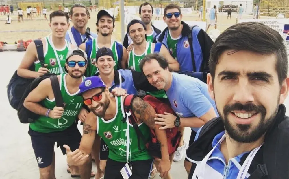 La selfie de Maxi Santiago
