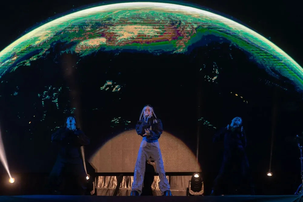 Nicki Nicole en Montevideo en el América Rockstars