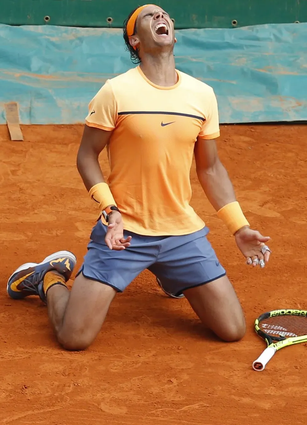 Nadal celebra con un grito el título luego de un tiempo de sequía