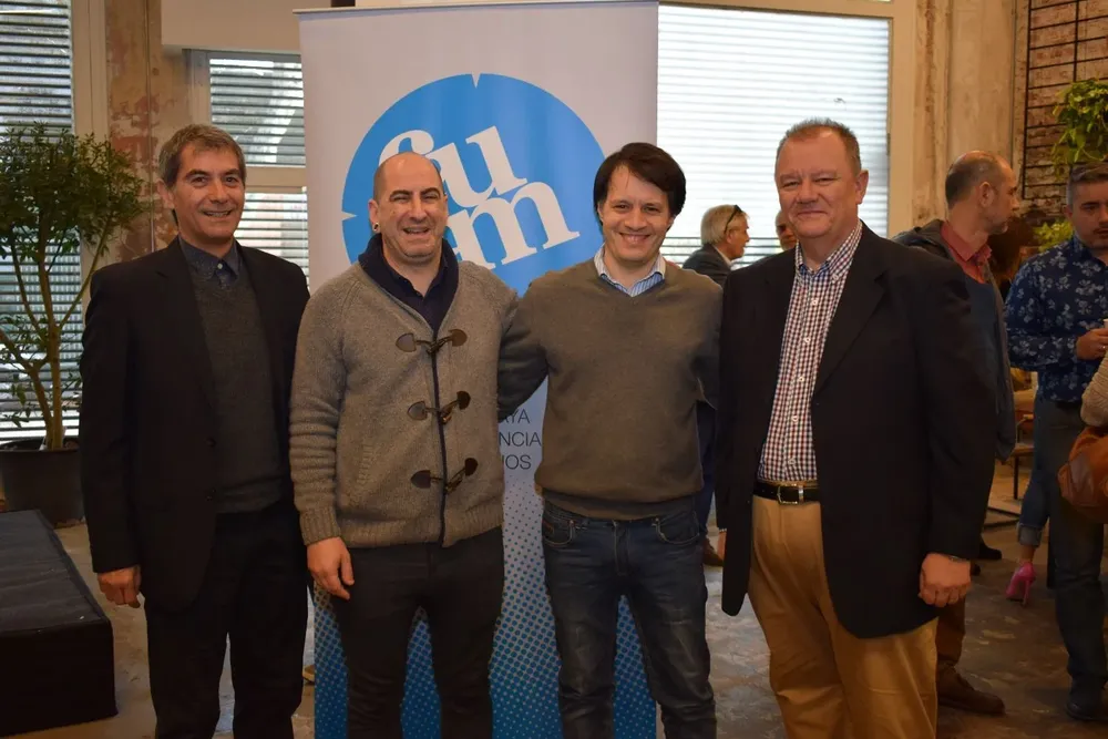 Fernándo Estevez, Aldo Alfaro, Rodrigo olpa y Mario Papasso