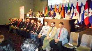 En la XXIX edición del Congreso de la Upav, estuvo presente por Uruguay el rematador Eduardo Franchi