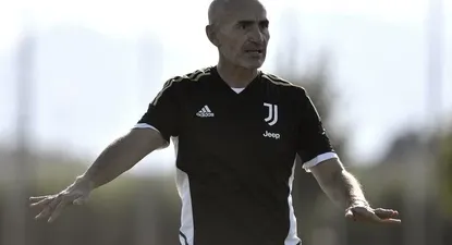 Paolo Montero en la actualidad como DT del equipo Primavera de Juventus
